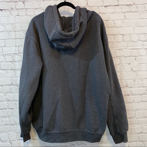 Dri-Duck Full Zip Gray Heavy Hoodie - Picture 5 of 9